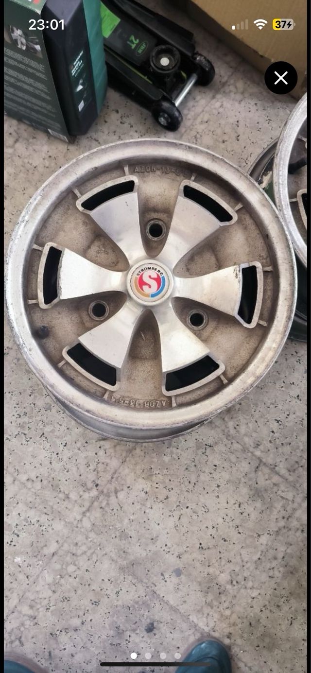 Llantas Stromberg Renault Clásicas