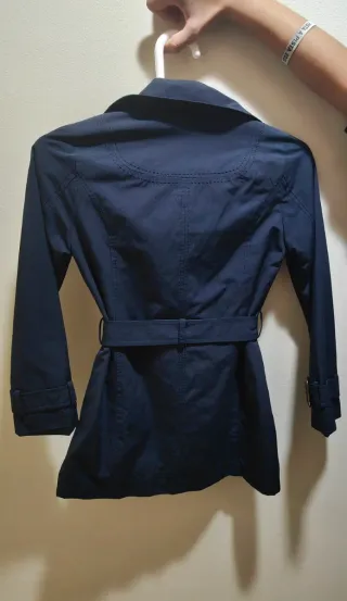 Gabardina Azul Marino ZaraGirl 7-8 años