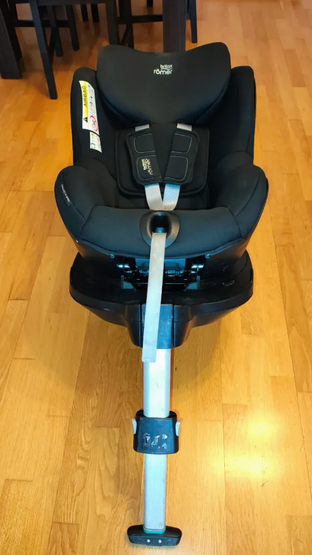 Silla  coche BRITAX Römer Isofix 360º SICT inside