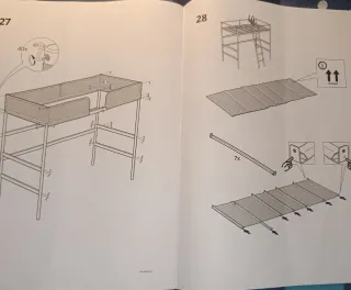 Cama estudio para ahorrar espacio