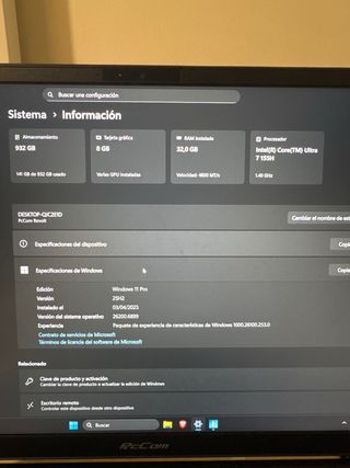 Portátil Gaming PcComponentes Negro