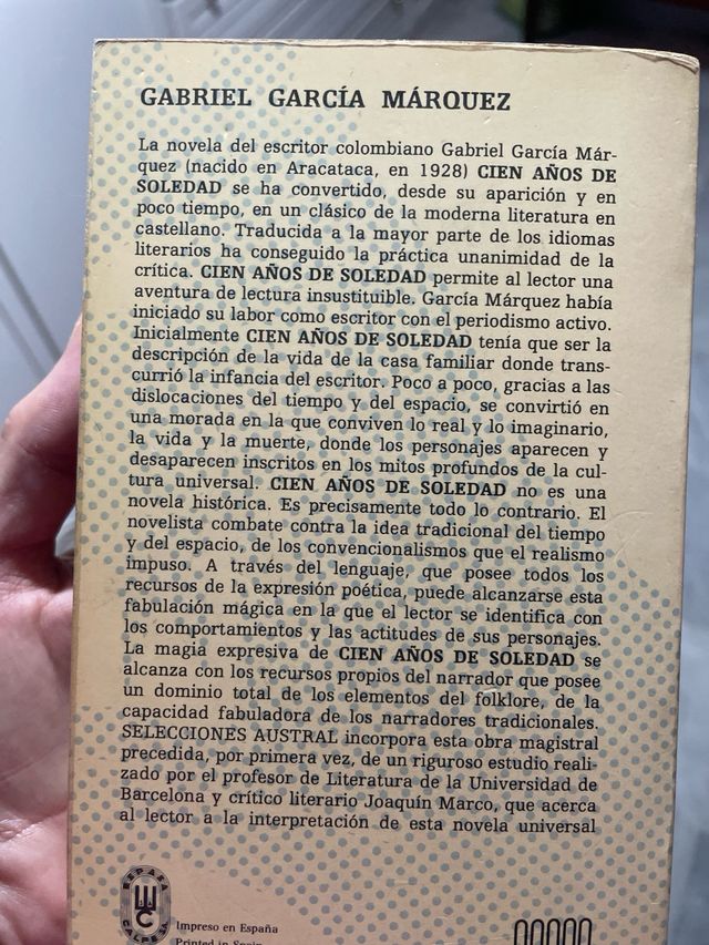 cien Años de soledad