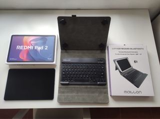 Funda Maillon para Redmi Pad 2 con Teclado Bluetoo