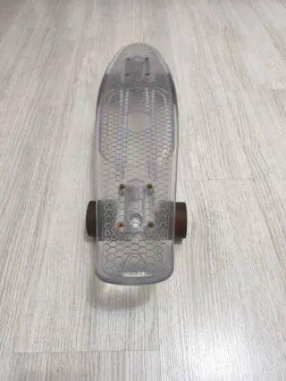 Skate transparente adulto