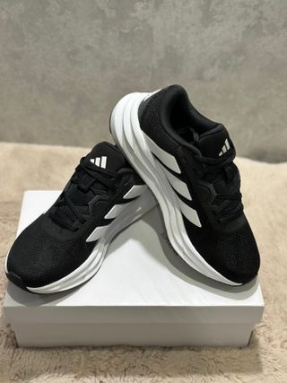 Zapatillas Adidas Running Mujer Negras Talla X