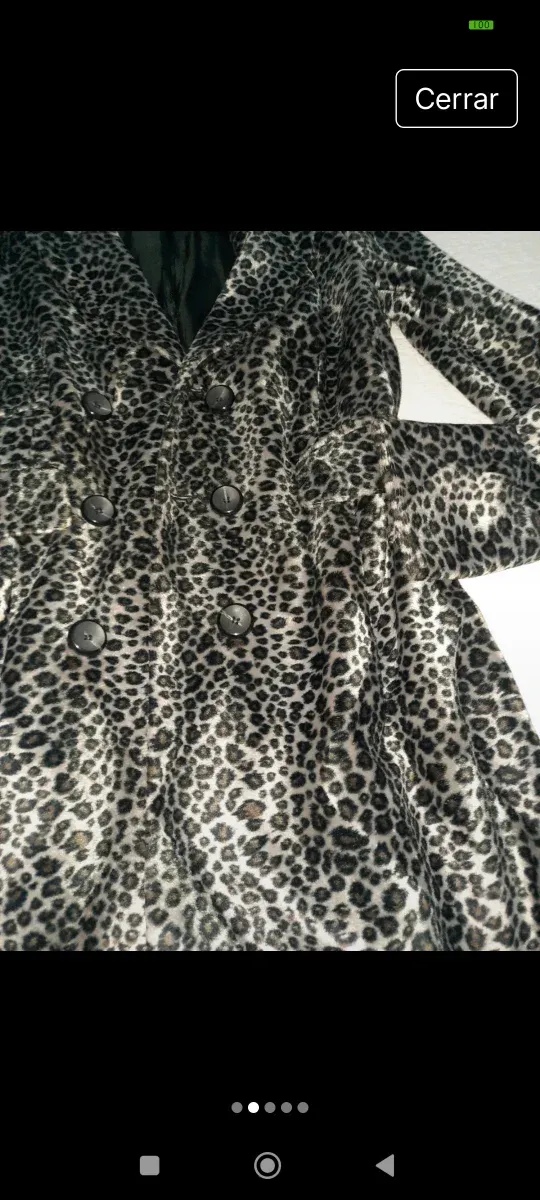 Abrigo Mango Talla M