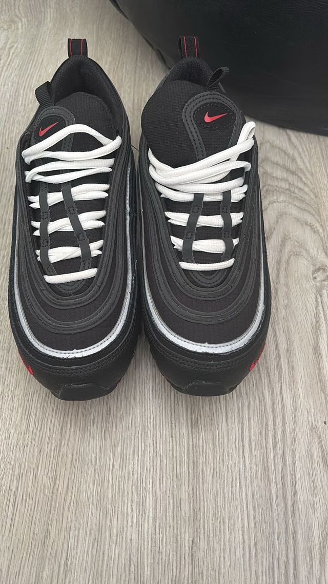 Zapatillas Nike Air Max 97 Negras y Rojas