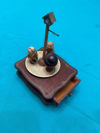 Caja de música joyero carrusel