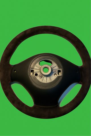 Volante BMW F30 rifoderato in camoscio