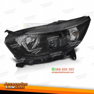 FARO DELANTERO NEGRO LADO IZQUIERDO TYC PARA RENA