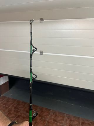 Caña Curricán Sugoi 60 lbs + Carrete Penn long 68