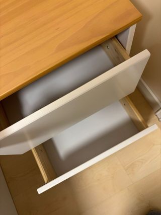 Set di 2 comodini in legno massello