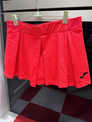 Falda Joma Padel/Tenis Roja