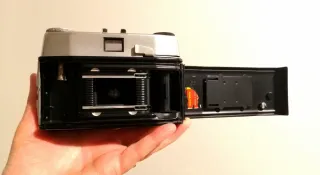 Macchina fotografica vintage Ferrania Lince 1959