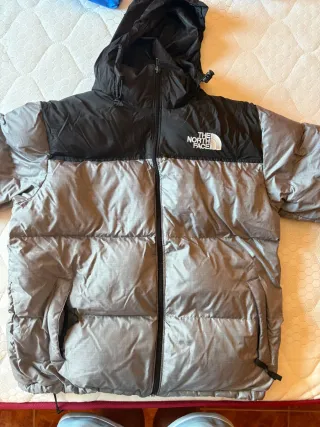 The North Face Abrigo Hombre Negro Gris