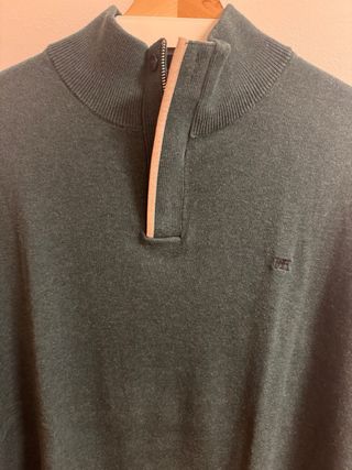 Jersey Pedro del Hierro verde cremallera T/XL