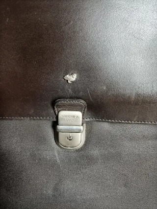 Maletín Mandarina Duck Marrón/Gris