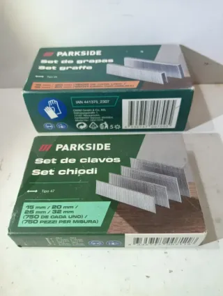 6000 Grapas y Clavos PARKSIDE Tipo 55 y 47