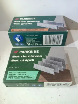 6000 Grapas y Clavos PARKSIDE Tipo 55 y 47