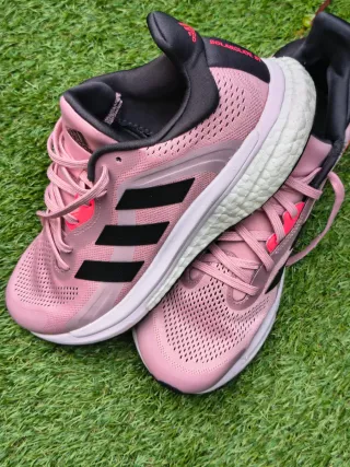 Zapatillas Adidas Running Mujer Rosa  
