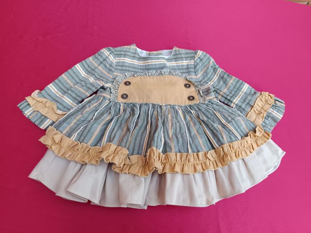 Vestido ceremonia niña Miranda 12 meses