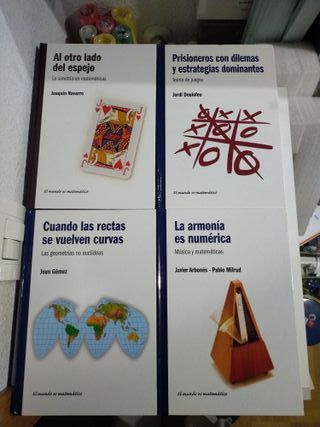 13 títulos de la serie El mundo es matemático, RBA