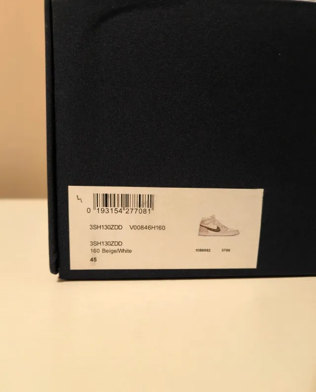 Air Jordan Dior 45 nuove