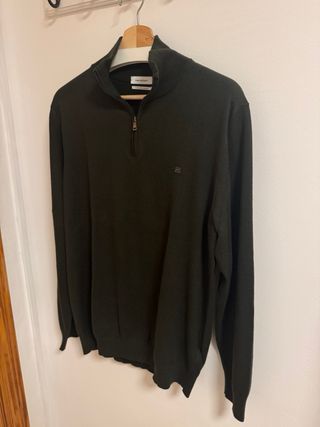 Jersey Pedro del Hierro verde oscuro T/L