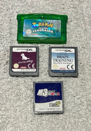 Nintendo DS Lite Blanca + Juegos y Cargador