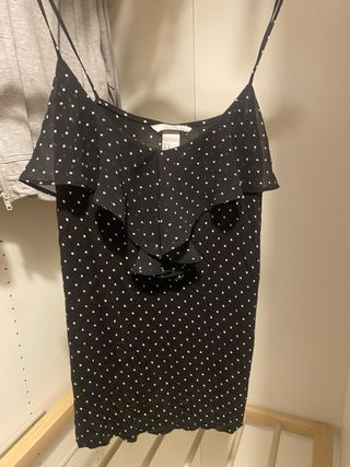 Camiseta de tirantes con lunares
