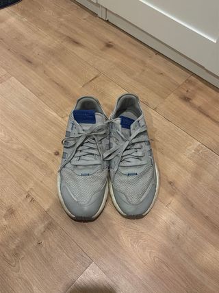 Zapatillas Adidas Grises y Azules