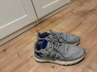 Zapatillas Adidas Grises y Azules