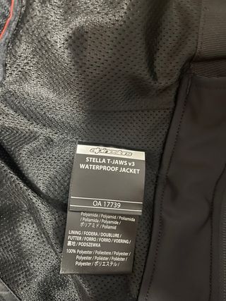 Chaqueta Alpinestars Stella Mujer Talla XS