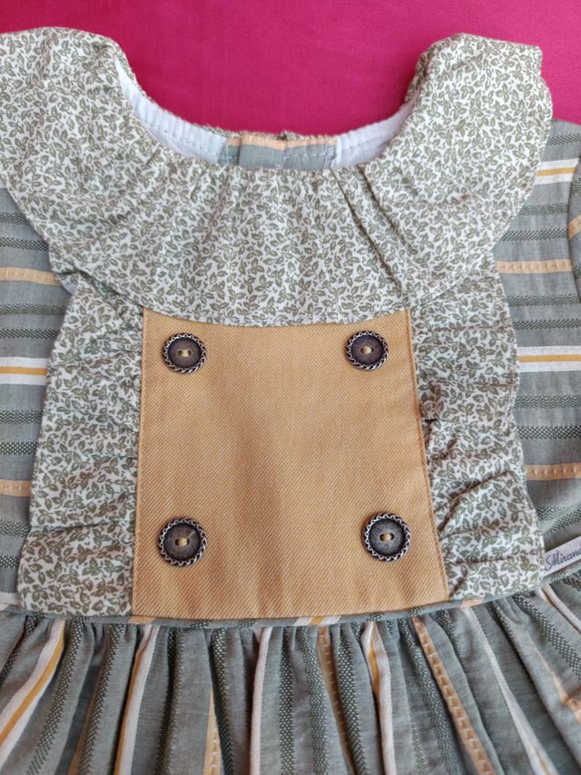 Vestido Miranda ceremonia niña 2 años