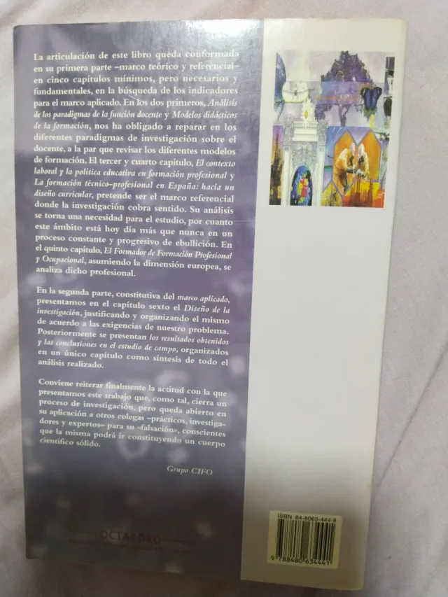 El formador de formación profesional y ocupacional