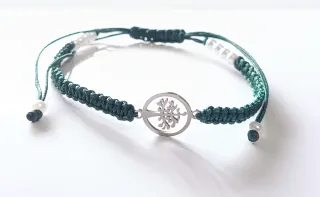 Pulsera árbol de la vida con perlas