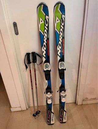 Sci Nordica Dobermann 130cm + Bastoncini Scott
