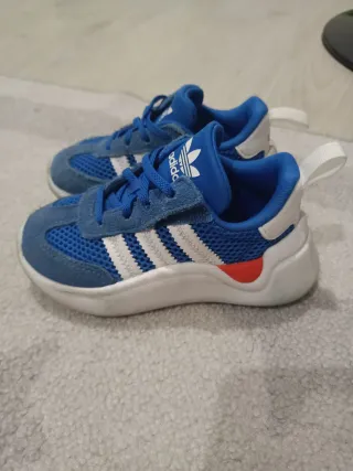 Tênis Adidas Azul Tamanho 25