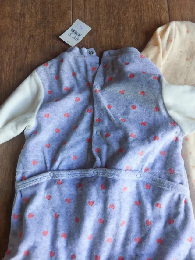 Pijamas enterizos bebé 24 meses