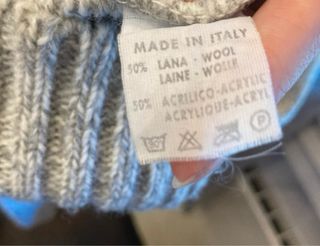 Maglione Prada Uomo Grigio Taglia L