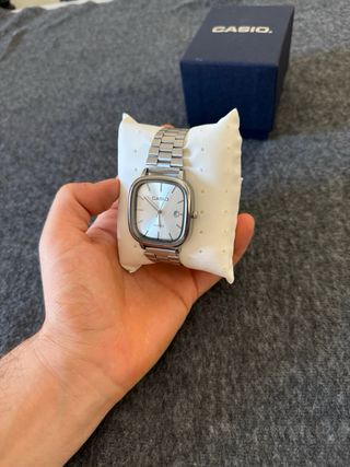 Reloj Casio Plateado entero