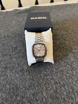Reloj Casio Plateado entero