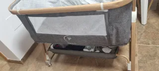 Minicuna colecho gris 