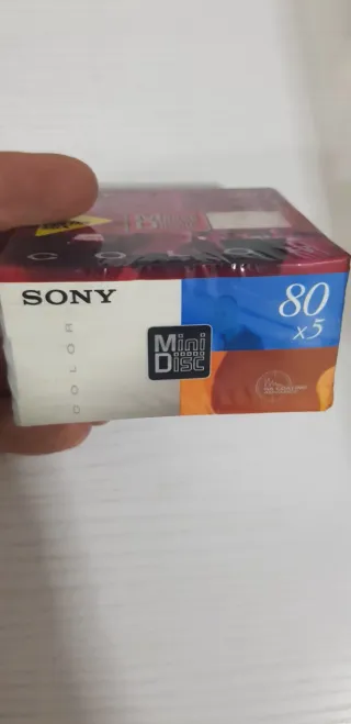 Pack 5 MiniDisc Sony 80 min