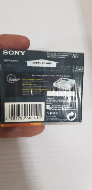Pack 5 MiniDisc Sony 80 min