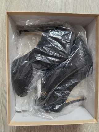 Botines Menbur Ante Negro Talla 39