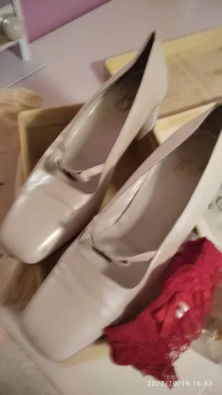 Zapatos de Novia Sara Navarro Blancos