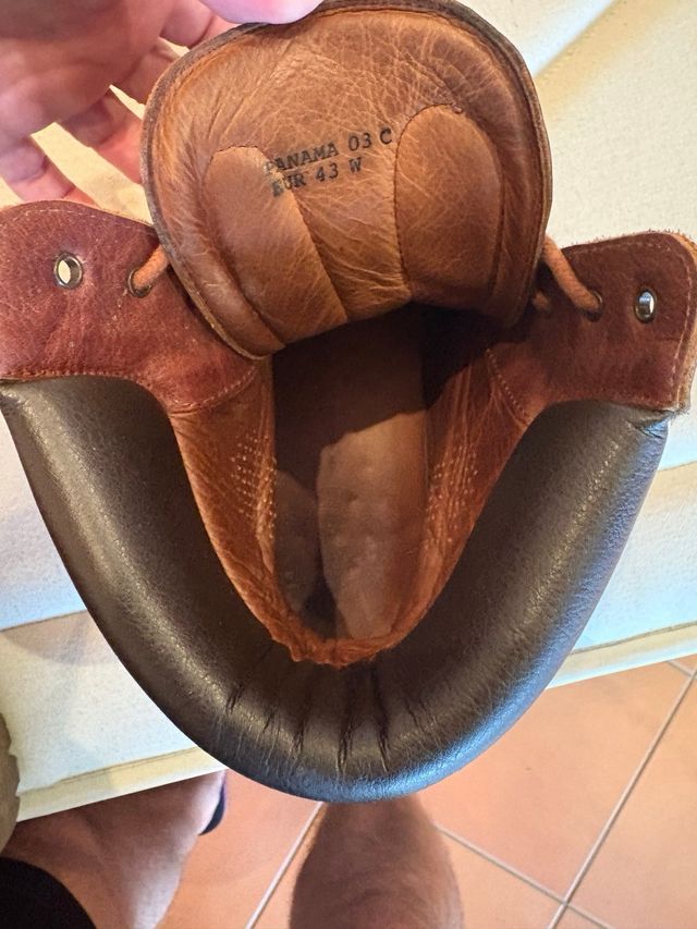 Botas Panamá Jack Gore-tex Talla 43 Cuero Marrón