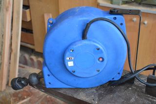 Enrollador Eléctrico Azul