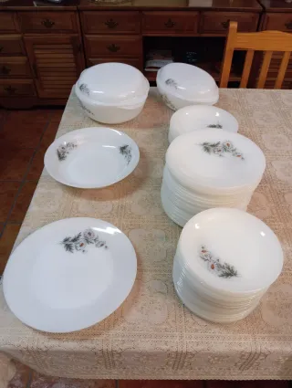 Vajilla de porcelana
